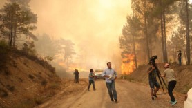 Cinci elicoptere din Moldova participă la localizarea incendiilor din Turcia